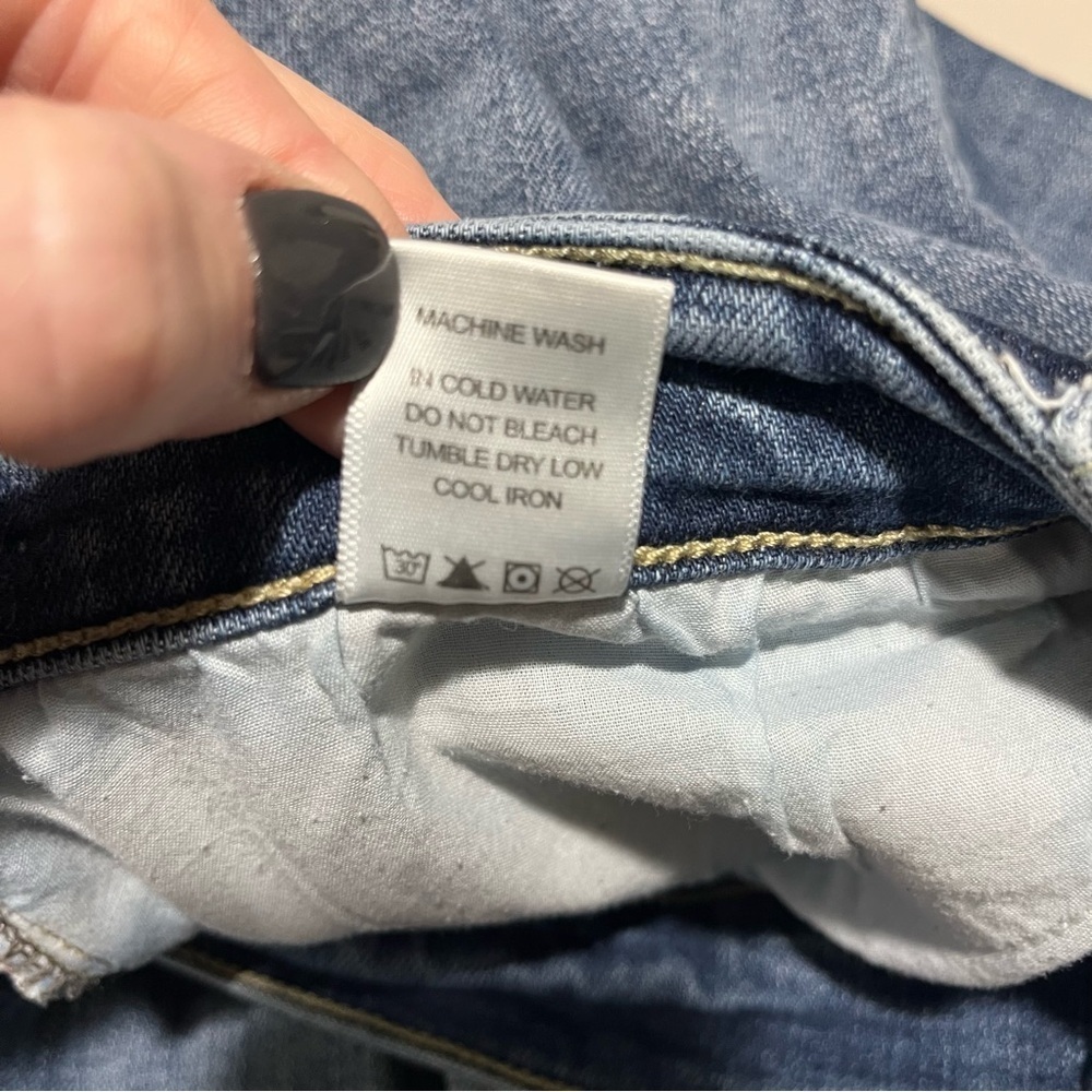 Judy Blue Skinny Fit Cropped Jeans Size 18W 5 Pocket - Picture 6 of 6